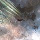 A massive fleet fight in EVE Online.